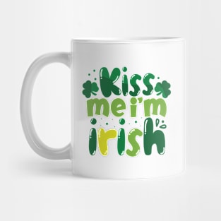 Kiss Me I'm Irish Mug